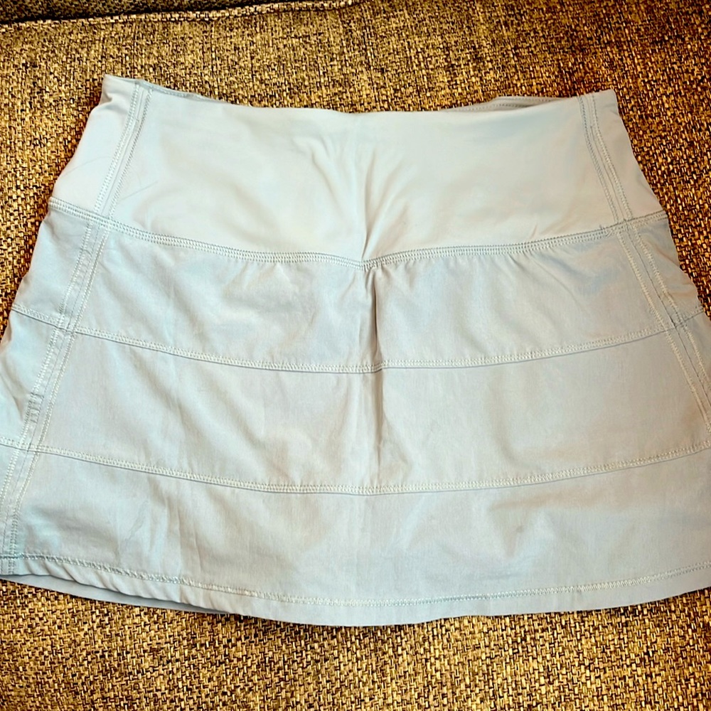 CRZ Yoga Skort, light gray blue